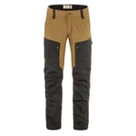 Fjallraven 87176-030-232 Keb Trousers M Pants Men's Dark Grey-Buckwheat Brown Size 60/S