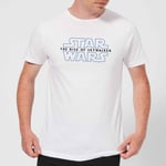 Star Wars: The Rise Of Skywalker Logo Men's T-Shirt - White - XL