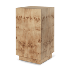 ferm LIVING Burl Side Table piedestal Natural