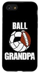 iPhone SE (2020) / 7 / 8 Ball Grandpa Funny Volleyball Soccer Football Grandpa Case