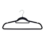 50pc Velvet Hangers - Heavy Duty Coat Hanger, Non Slip 360° Swivel Hooks