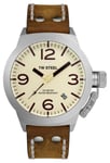 TW Steel CS100 Canteen (45mm) Cream Dial / Brown Italian Watch