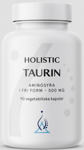 Holistic Taurin 500 mg 90 kapslar