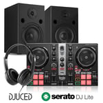 Starter DJ Kit - Hercules Inpulse 200 MK2 Controller, SM65 Monitors & Headphones