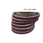 Slipband, 13 x 457 mm. vardera 5 x korn 40/60/80/120 för Black & Decker Po