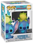 Figurine Funko Pop - Lilo Et Stitch [Disney] N°986 - Stitch Avec Grenouille (51795)
