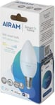 Airam SmartHome -kynttilälamppu, E14, opaali, 470 lm, tunable white, WiFi