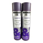 2XToni&Guy Purple Conditioner with Pearl Extract Yellow&Brassy Tones 2X250ml