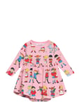 Pippi Langstrømpe Pippi And Friends Bodydress Rosa