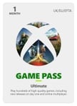 Xbox Game Pass Ultimate – Abonnement 1 mois OS: Windows + one Series X|S