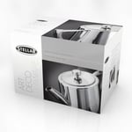 Stellar Art Deco SC54 Stainless Steel Traditional Teapot 1.2L 6 Cup Gift Box