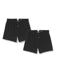 Levi's Men's Jersey Loose Fit Boxer Shorts, Black, L UK
