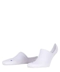 FALKE Unisex Cool Kick Invisible U IN Breathable No-Show Plain 1 Pair Liner Socks, White (White 2000), 5.5-7.5