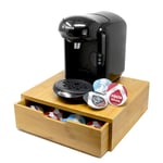 Tassimo Coffee Pod Holder Capsule Drawer & Coffee Machine Stand Holds 64 Pod M&W