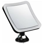 Miroir led carré portable 3.2W avec ventouse (loupe 10x) 162192mm 6400K IP44 - V-tac