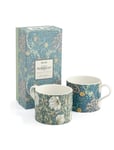 Morris & Co Mug Seaweed & Pimpernel 2-P Home Tableware Cups & Mugs Coffee Cups Multi/patterned Morris & Co