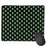 Alien Funny Mouse Pad Rubber Rectangle Mouse Pad Gaming Mouse Pad Computer Mouse Pad Color Mouse Pad