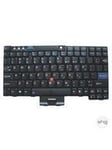 Lenovo Replacement Keyboard - Bærbar tastatur - til udskiftning - Engelsk - Sort