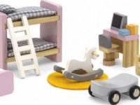Viga Toys VIGA PolarB Möbler för dockskåp Barnrum