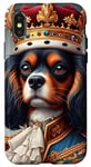 iPhone X/XS Royal Dog Portrait Royalty Cavalier King Charles Spaniel Case