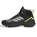 ADIDAS Men's Terrex Swift R3 MID GTX Trekking Shoes, Wonder Silver Wonder Silver Lucid Lemon, 7 UK