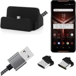 Docking Station for Asus ROG Phone 2 + USB-Typ C und Micro-USB Connector