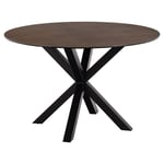 Urban Fusion Collection - Verdun Matbord 75x119x119 cm Keramiskt Rostbrun
