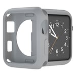 Apple Watch Series 3/2/1 42mm holdbart etui - Lysegrå
