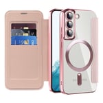 Samsung Galaxy S22 Kotelo MagSafe Vaaleanpunainen