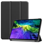 Apple iPad Pro 11 2020 (2nd Gen) Tri-Fold PU Case Black