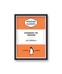 Penguin Classics Iconic Songs Led Zeppelin Stairway To Heaven - Black Wood - One Size