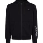 Calvin Klein Sport Essentials Zip Hoody Svart bomull X-Large Herr