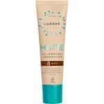 Lumene Matte Oil-Control Foundation SPF20 8 Rich 30 ml