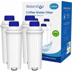Waterdrop - DLSC002 Filtre à Café Compatible avec DeLonghi DLSC002 - lot de 4