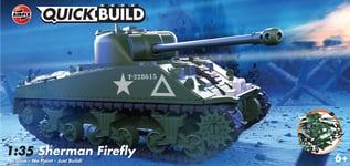 New Release J6042 Airfix Quick Build 1:35th Scale Sherman Firefly Tank Model Kit