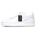 AUCUNE Air Force 1 Shadow Chaussures Baskets AF1 Airforce One pour Femme Blanc