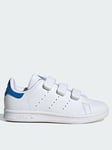 adidas Originals Stan Smith Comfort Closure Shoes Kids, White, Size 11.5 Younger