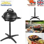 New George Foreman X Large Grill Hot Plate BBQ Indoor outdoor NonStick + Stand