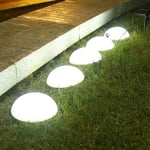 5 LED-kula i form av solenergilampa Vattentät utomhusbelysning Landskapsljus Soldriven lampa