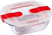 Pyrex Glass Containers Storage With Vented Lid Meal Food Cook and Heat All Sizes
