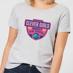 Jurassic Park Clever Girls Inherit The Earth Women's T-Shirt - Grey - L - Grey