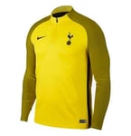 Tottenham Hotspur Aeroswift 17/18 Strike Drill Football Top Sz M Yellow Black 