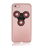 EDC Tri Fidget Spinner Skal till iPhone 6 (S) - Rose Gold - TheMobileStore iPhone 6/6S tillbehör