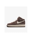 Nike Unisex Air Force 1 Mid Trainers Chocolate/Cream - Brown Suede - Size UK 8.5