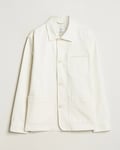 Eton Chore Denim Overshirt Off White