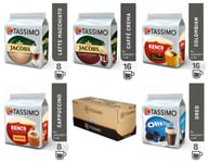 TASSIMO Jacobs Kenco Variety Box TDiscs Coffee Latte Cappuccino Cadbury 56 Pack