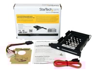 Startech.Com 2.5In Sata Removable Hard Drive Bay For Pc Expansion Slot - Storage Bay Adapter - Black - S25slotr - Adapter För Lagringsfack - Svart