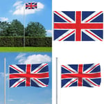 Storbritanniens flagga 90x150 cm - Storbritanniens Flagga - Unionsflagga - Home & Living