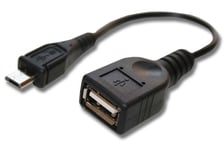 Cable otg à connecteur micro usb haut de gamme pour A-Rival Bioniq 700 HX