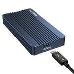 ACASIS 40Gbps Boîtier et Adaptateur Disque Dur Externe,Aluminium M.2 NVMe SSD USB-C Station d'accueil,pour NVMe PCIe 2230,2242,2260,2280M-Key(B+M Key),Compatible avec Thunderbolt 3/4 USB 4/3.2/3.1/3.0